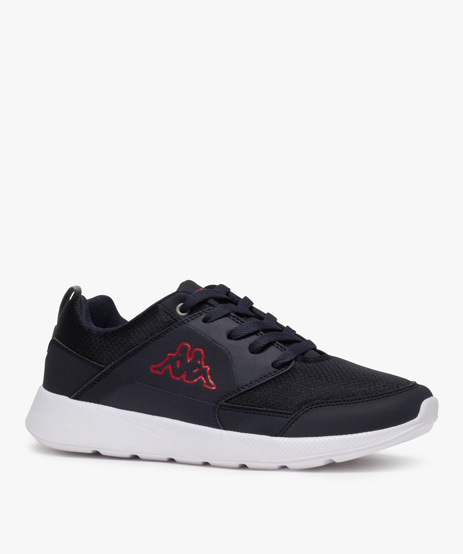 Baskets homme jogger dessus multi-matière - Kappa marine | GEMO