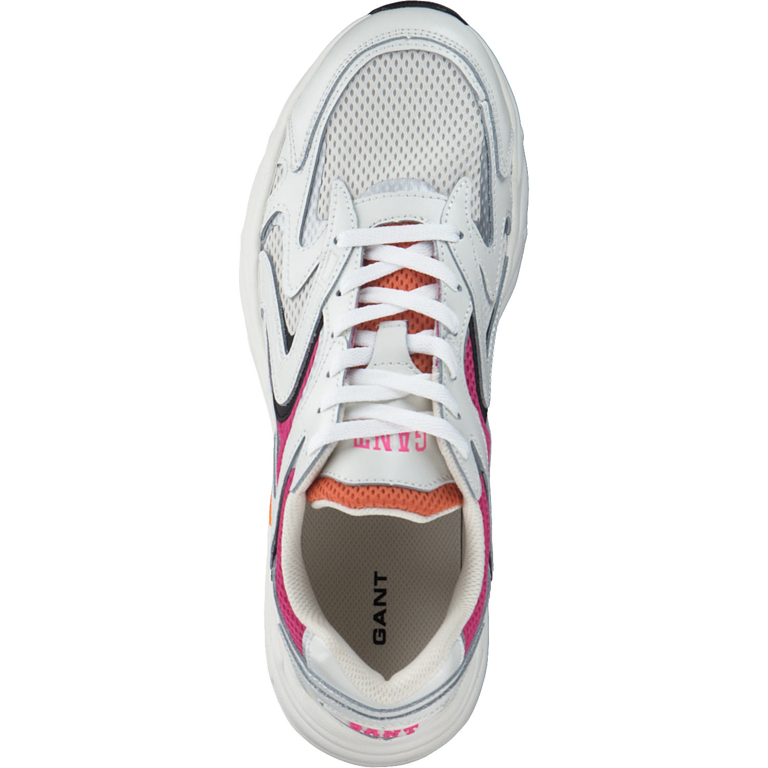 Gant Mardii 26531828, Schnürschuhe, Damen, white pink orange