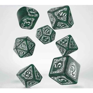 Harry Potter - Slytherin Modern Dice Set - Green (7)
