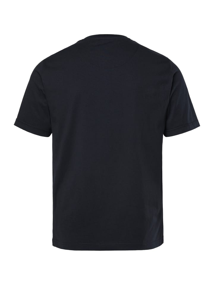 Men Plus Kurzarm T-Shirt in schwarz günstig kaufen