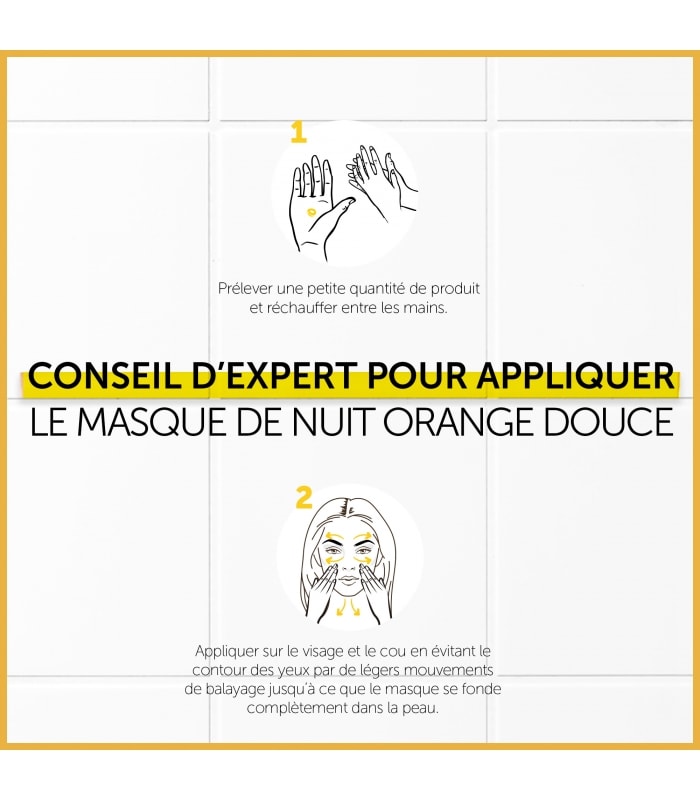 DECLÉOR-ORANGE DOUCE-Masque visage nuit anti-taches