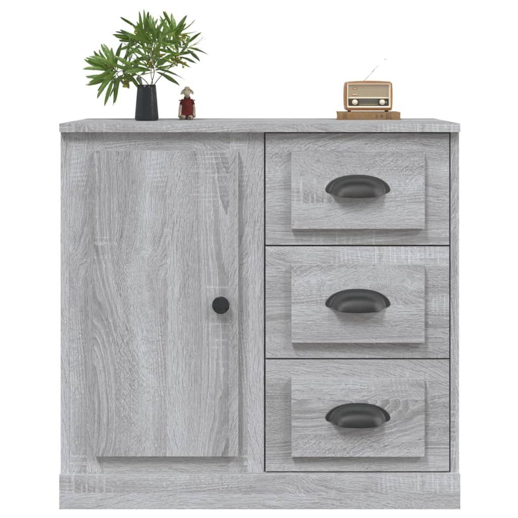 vidaXL Sideboard Sideboard Grau Sonoma 70x35,5x67,5 cm Holzwerkstoff (1 St)