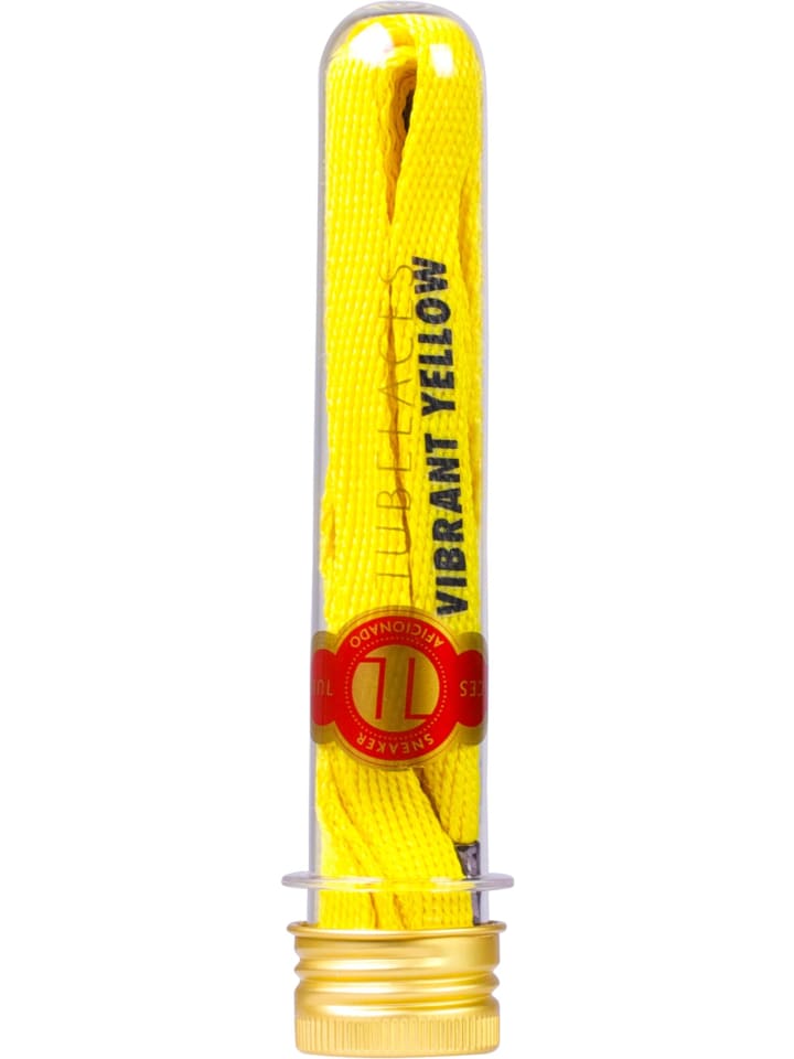 TubeLaces TubeLaces Schnürsenkel in vibrant yellow günstig kaufen 130 cm