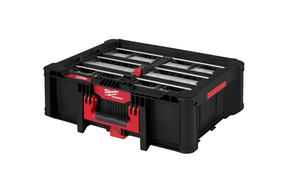 Milwaukee Accessories 4932498323 PAKKOUT Hengende/stående oppbevaringsboks med skuffer