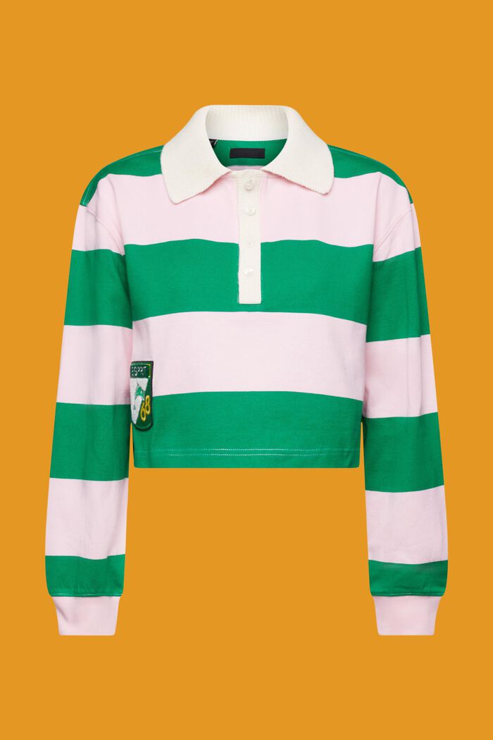 Gestreiftes Rugby-Polo