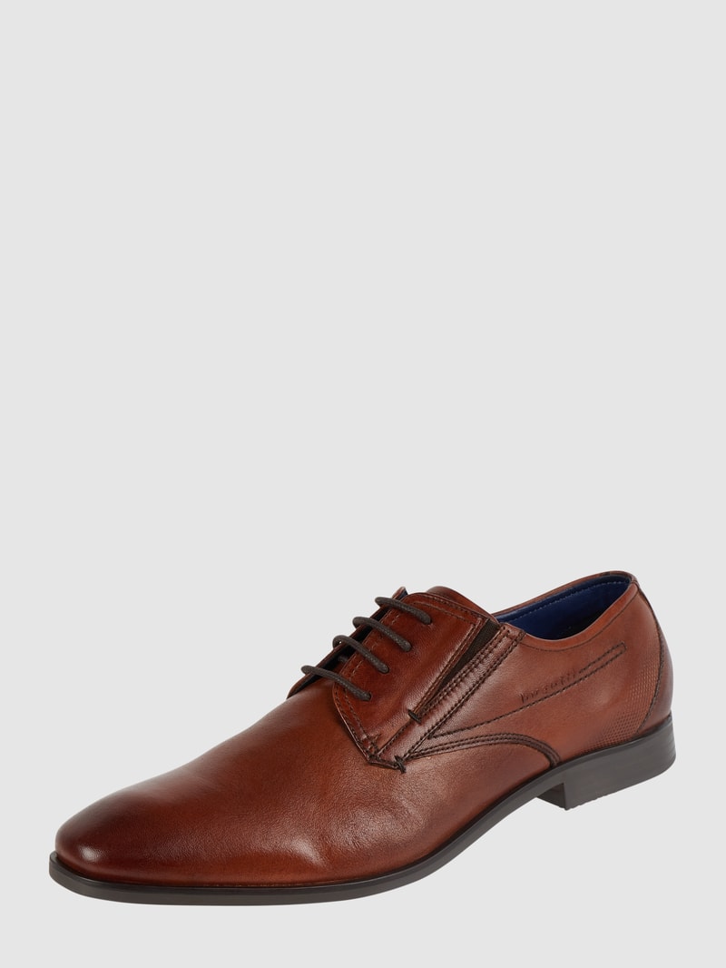 Schnürschuhe aus Leder Modell 'Savio Evo' in cognac