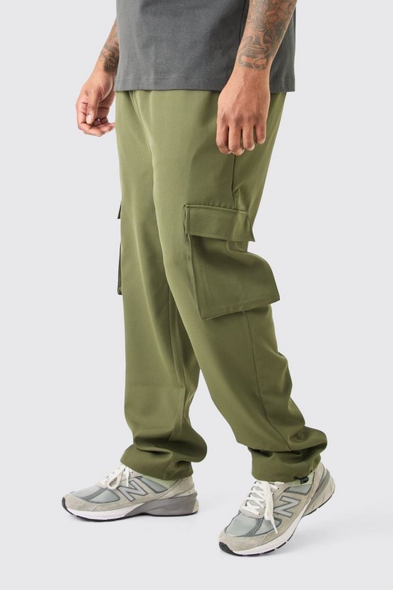 Plus elastische leichte Skinny Cargo-Hose