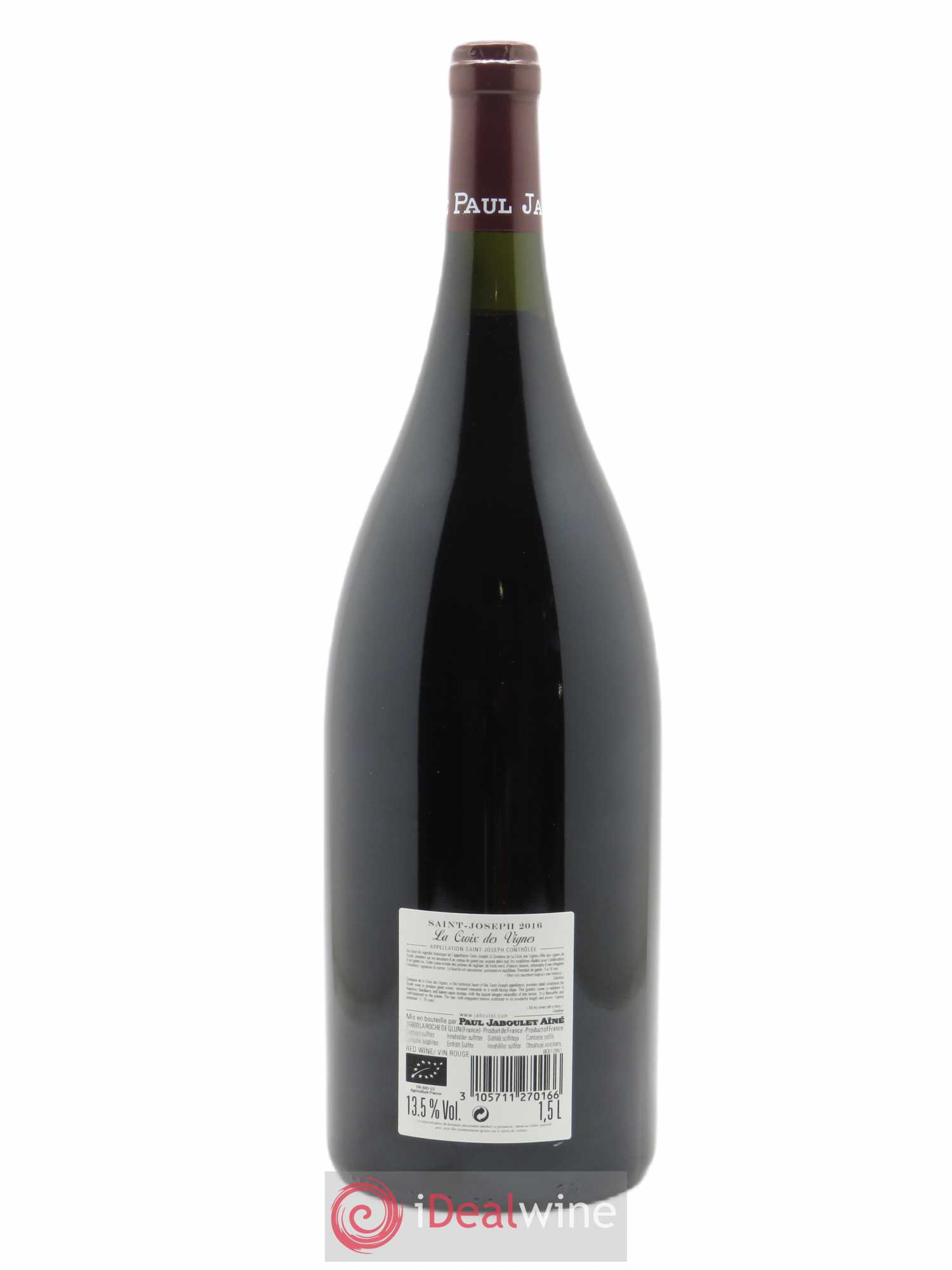 Saint-Joseph La Croix des Vignes Paul Jaboulet Ainé  2016 - Lot de 1 Magnum