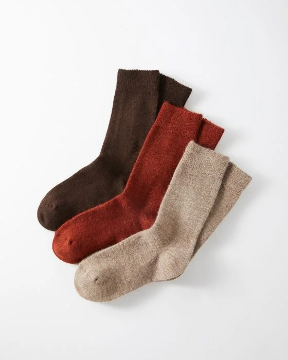 Lot de 3 paires de chaussettes unies Thermolactyl