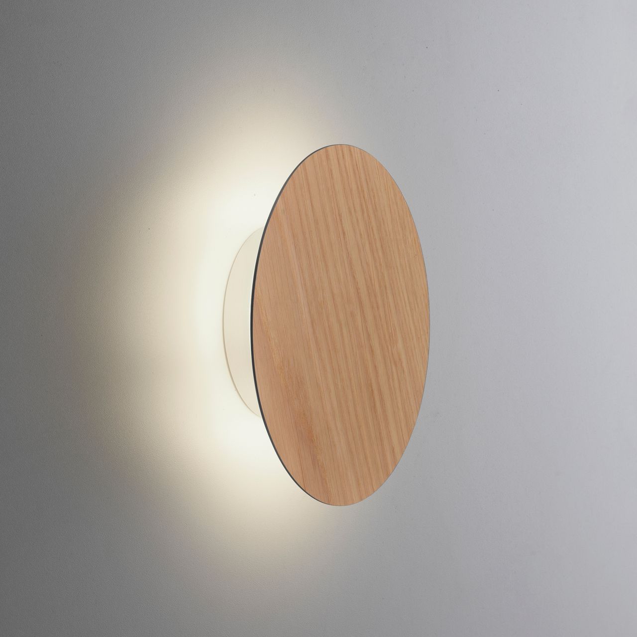 Paul Neuhaus LED Wandleuchte AKKU PUNTUA, Akkubetrieb, Klettverschluss, Holz-natur
