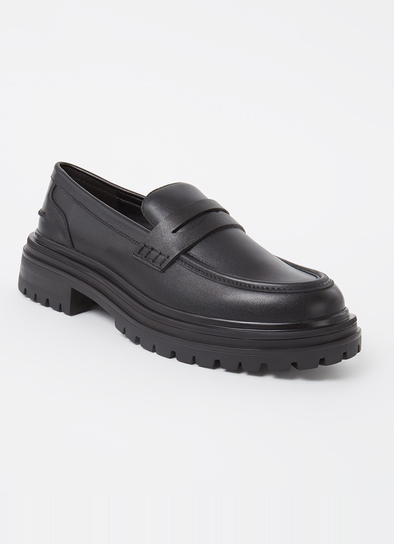 Mocassins de couro Reiss Adele