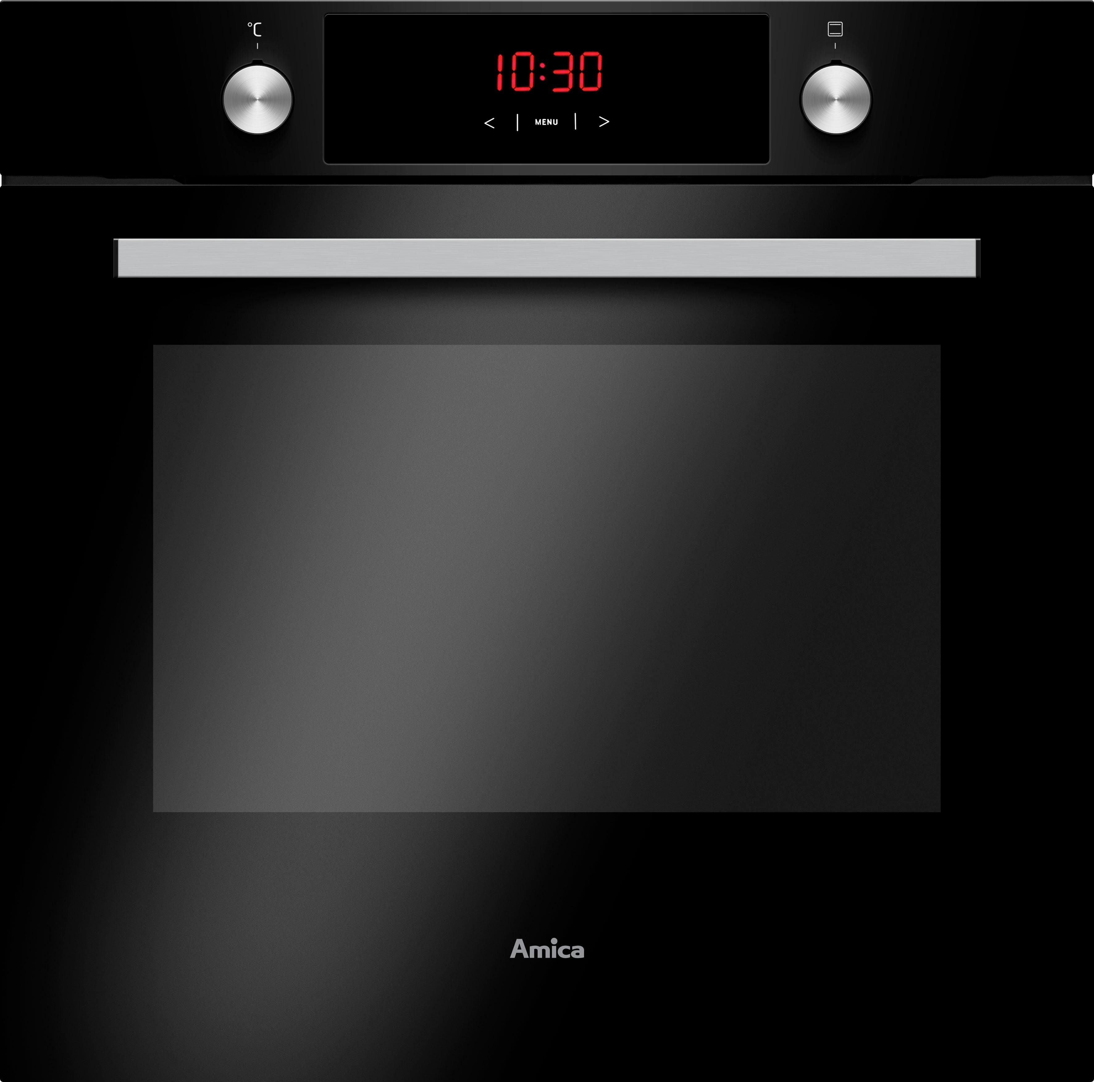 Amica Einbaubackofen EBX 943 610 SM, mit 1-fach-Teleskopauszug, Simple Steam