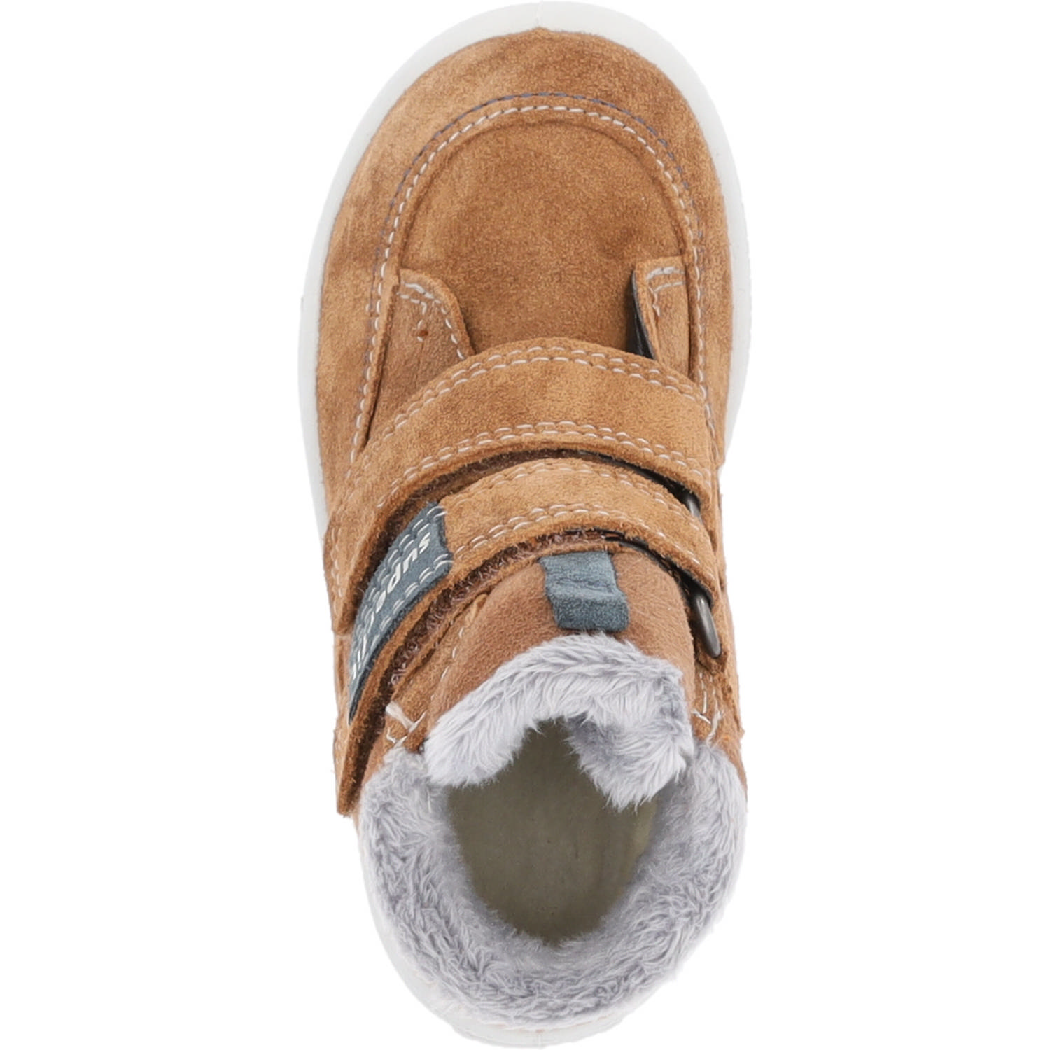 Superfit GROOVY 09314, Lauflernschuhe, Kinder, Braun/Blau