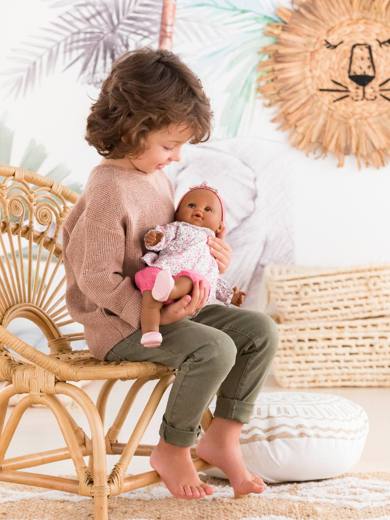 Poupée Bébé Lilou 36 cm COROLLE rose