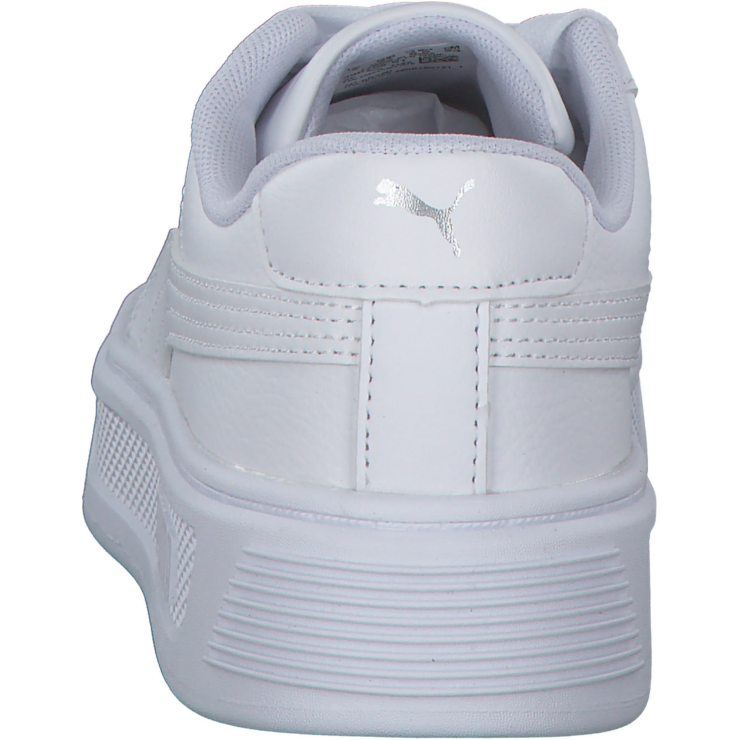 Puma Smash Platform v3 390758, Schnürschuhe, Herren, WHITE/SILVER