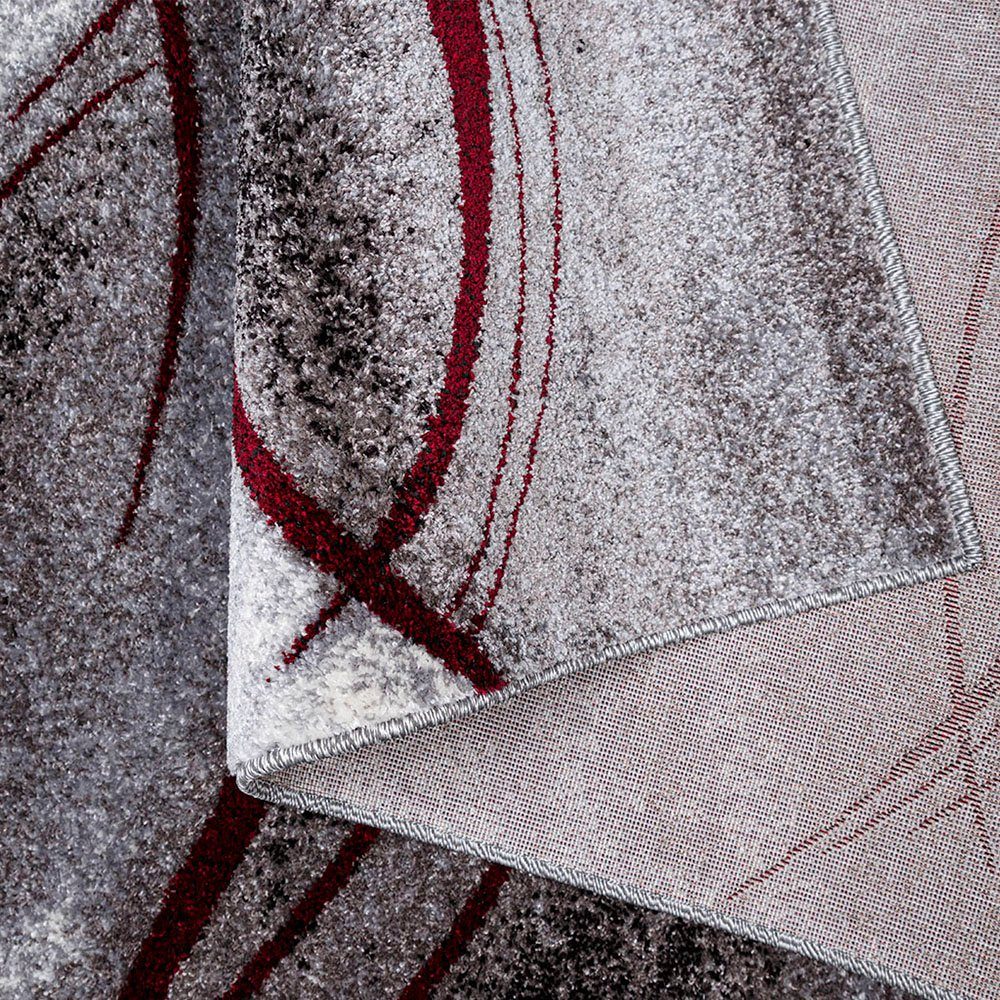 Teppich Tritom, Home affaire, rechteckig, Höhe: 9 mm, mit besonders weichem Flor, Kurzflor, modernes Wellen Muster