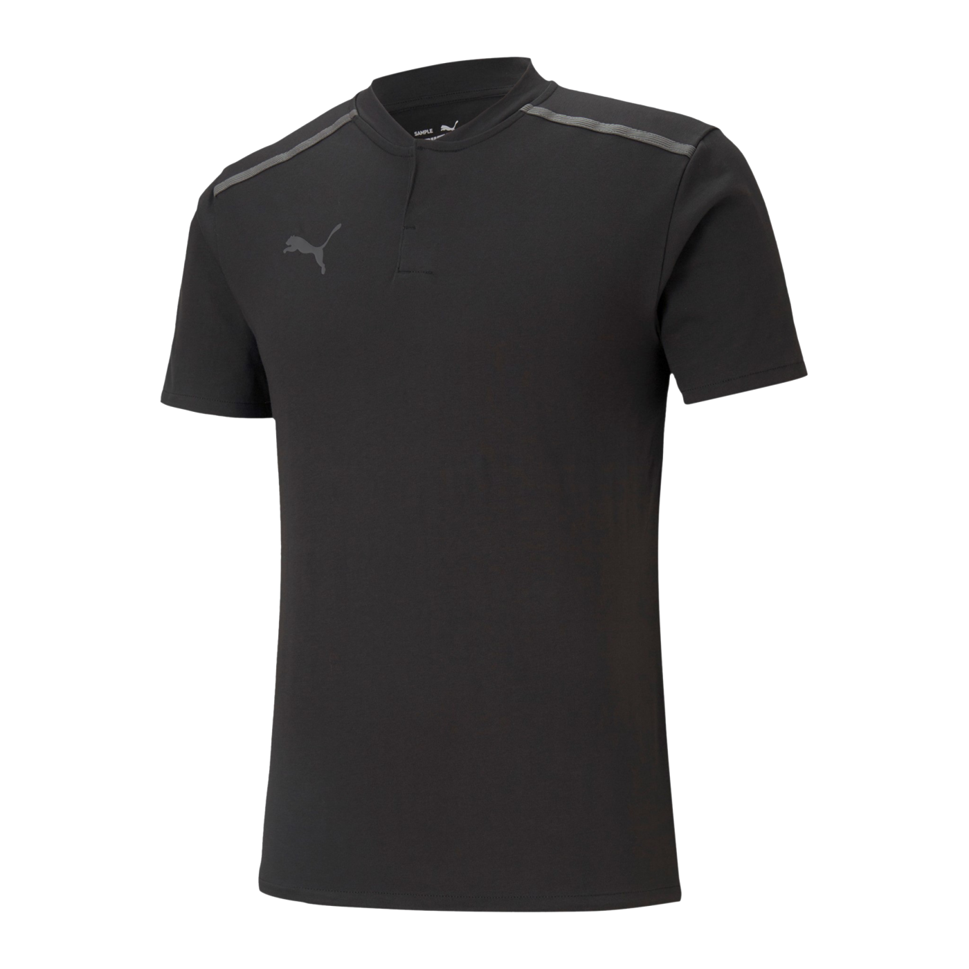 PUMA teamCUP Casuals Poloshirt Schwarz F03