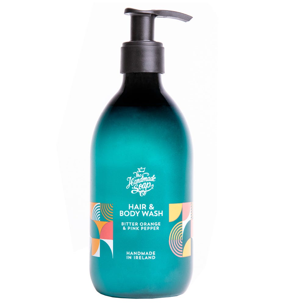 The Handmade Soap Hair & Body Wash Bitter Orange & Pink Pepper 300 ml