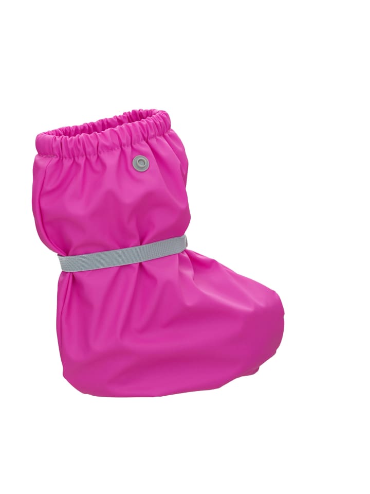 Playshoes Regenfüßlinge mit Fleece-Futter in Neonpink günstig kaufen