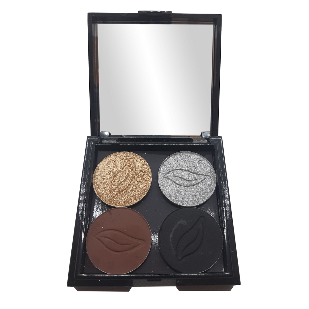 Purobio Mini palette magnétique - VIDE Palette aimantée rechargeable - 4 fardsà paupières