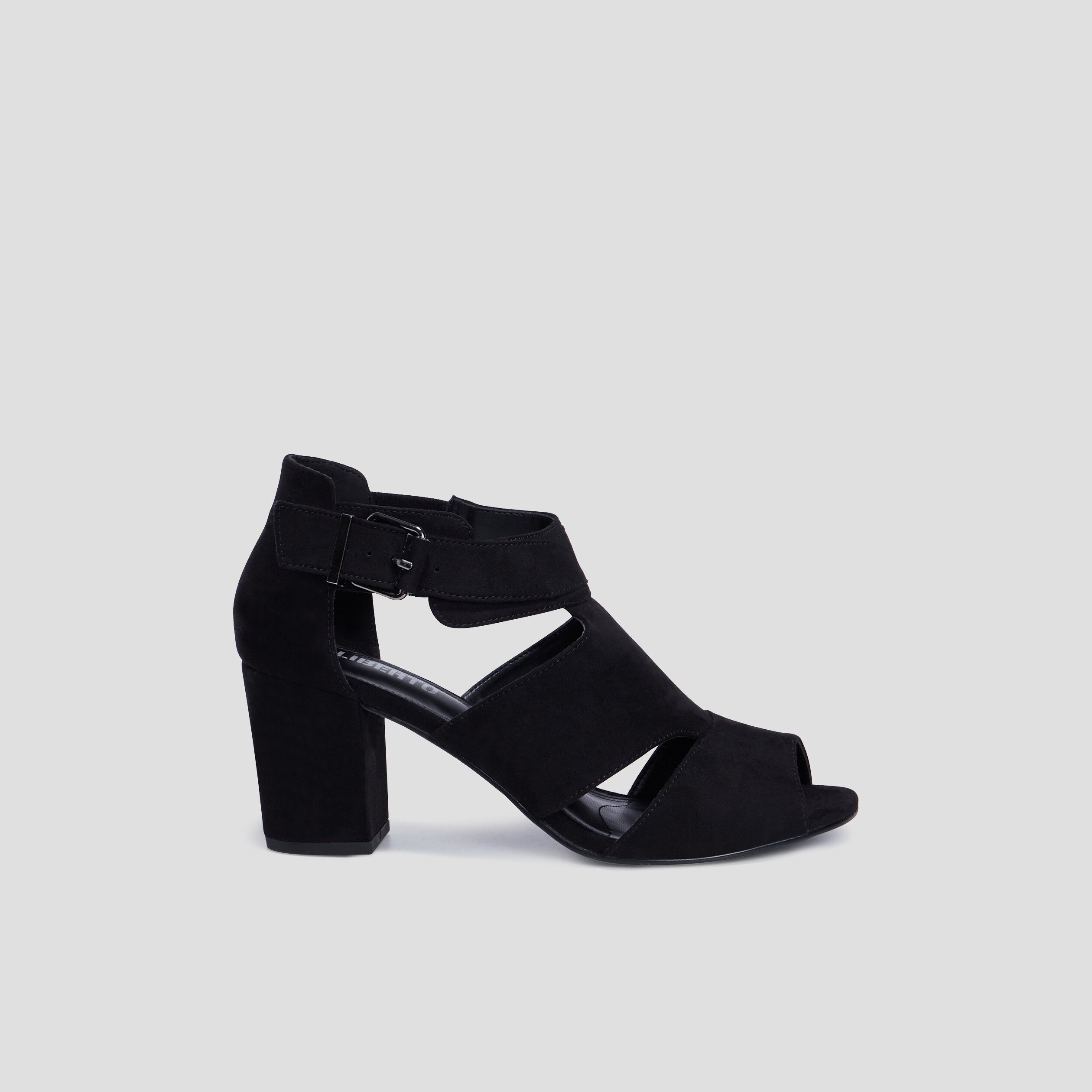 Sandales à talon Liberto noir femme | La Halle
