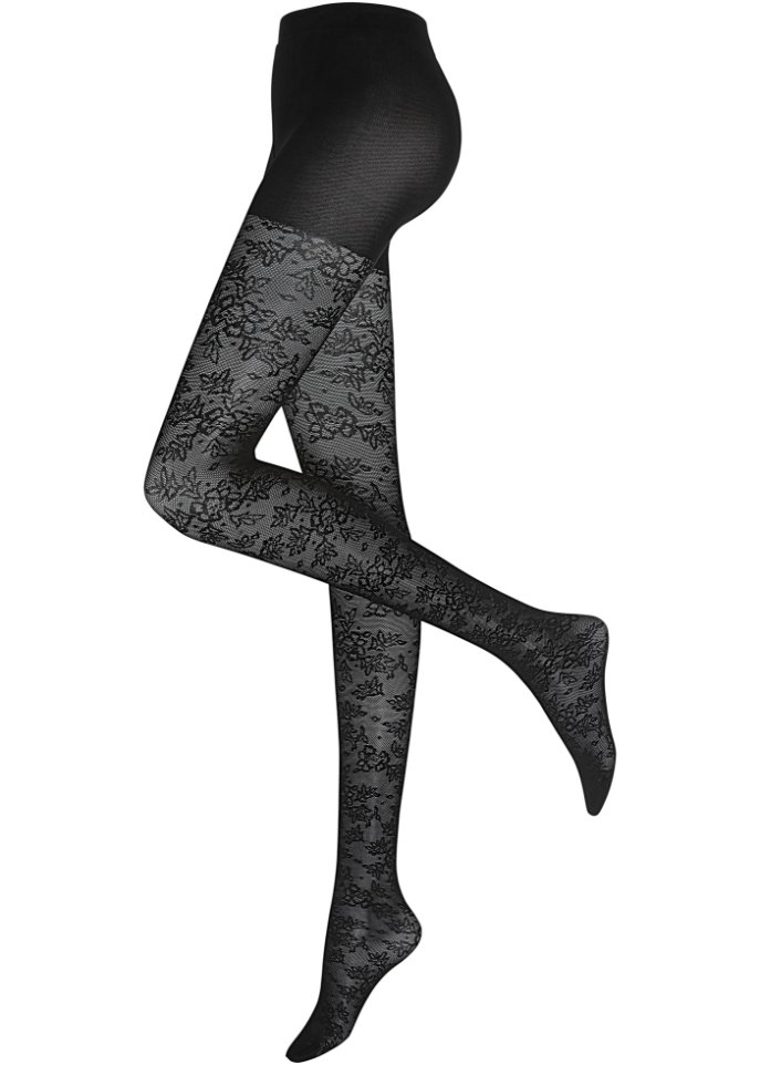 Strumpfhose aus Spitze