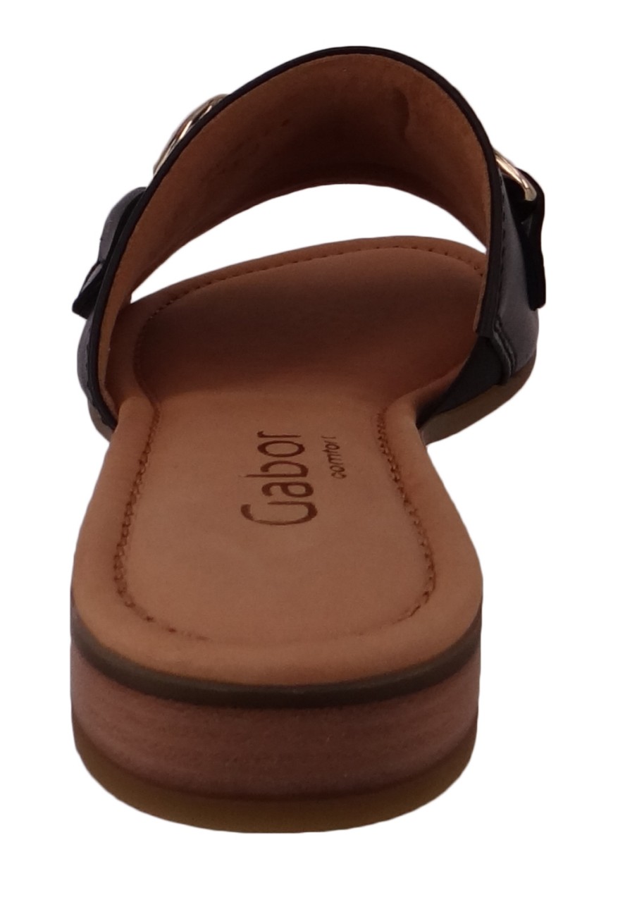 GABOR Komfort Sandalen schwarz