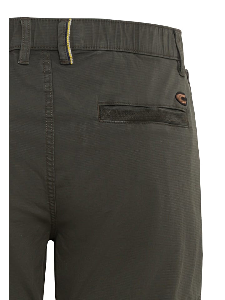 Camel Active Tapered Fit Worker Chino in Dunkelgrün günstig kaufen