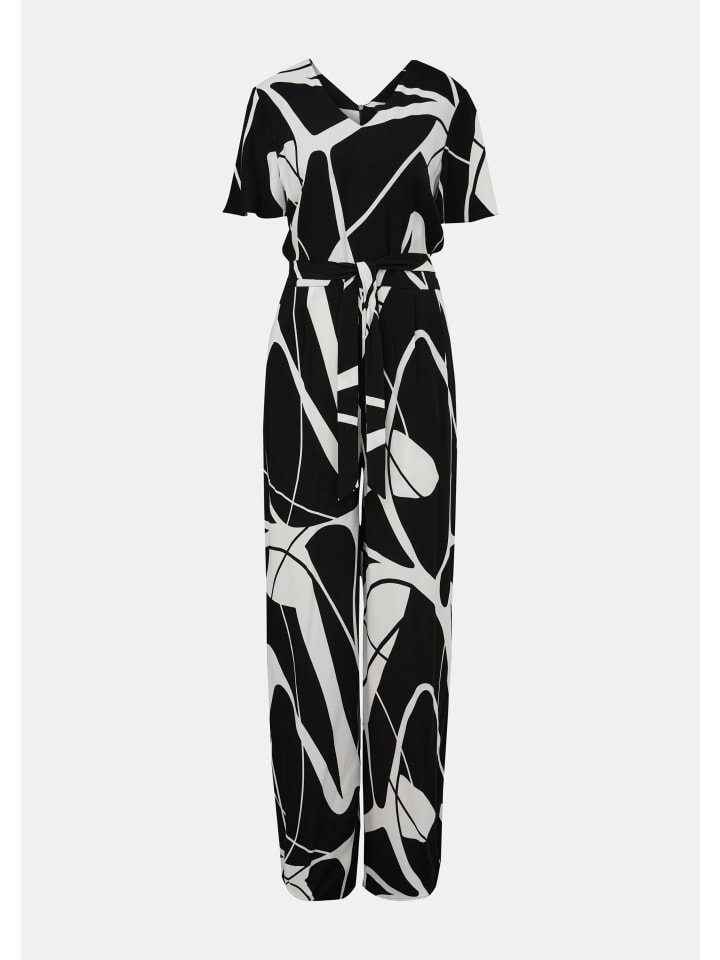 comma Overall lang in Creme-schwarz günstig kaufen