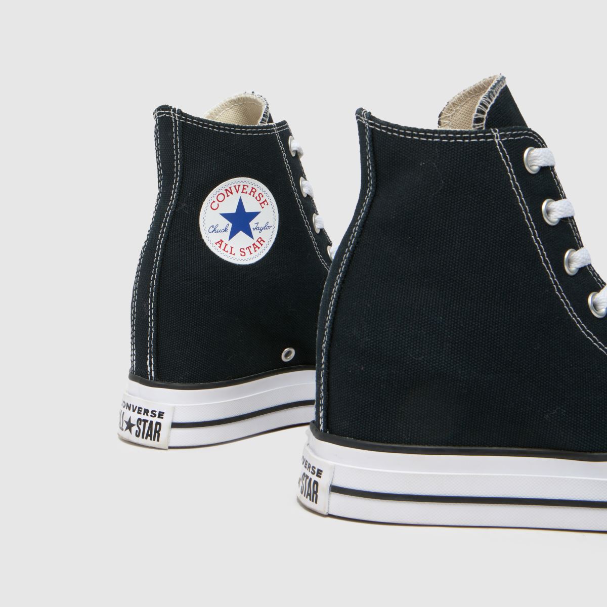 Converse All Star Classic Wedge cipők fekete színben