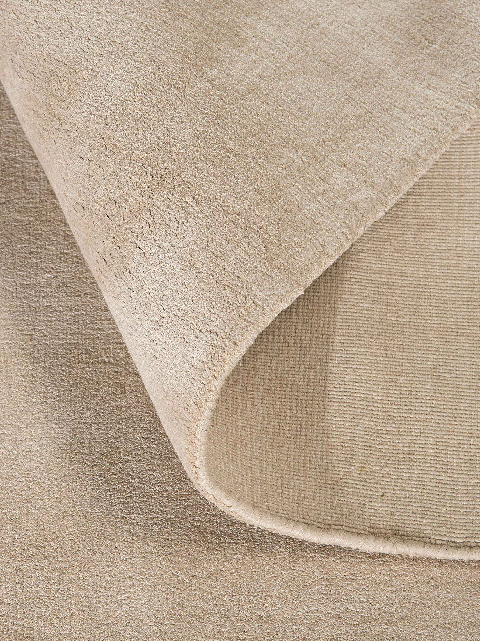 Cottanello Viskose-Teppich, Offwhite