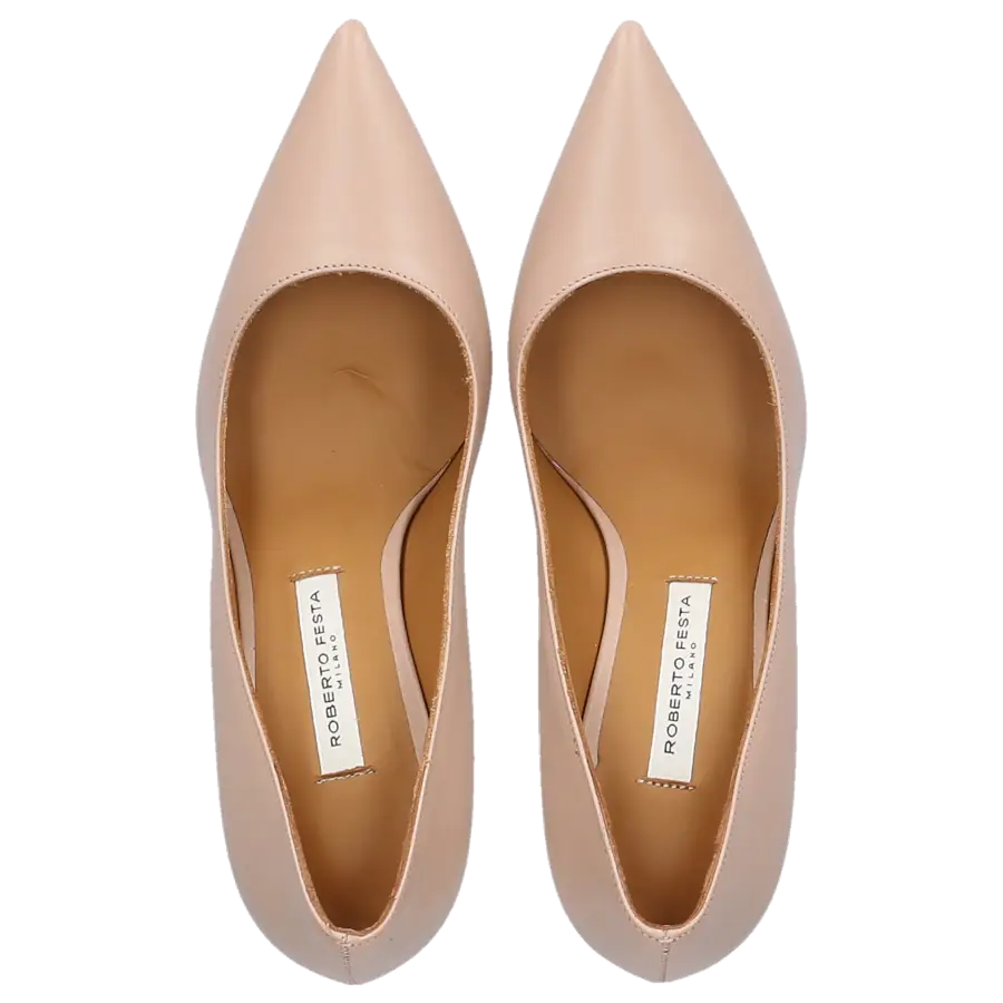 Roberto Festa - Pumps NEW EMMA Kalbsleder - beige