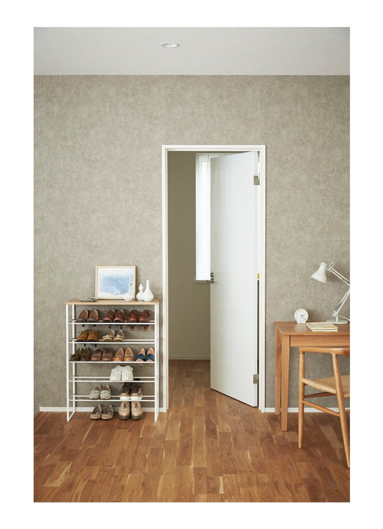 Scarpiera in legno a 6 ripiani Yamazaki