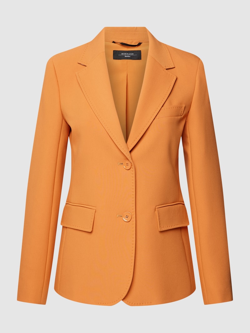 Blazer mit Reverskragen Modell 'UVA' in orange