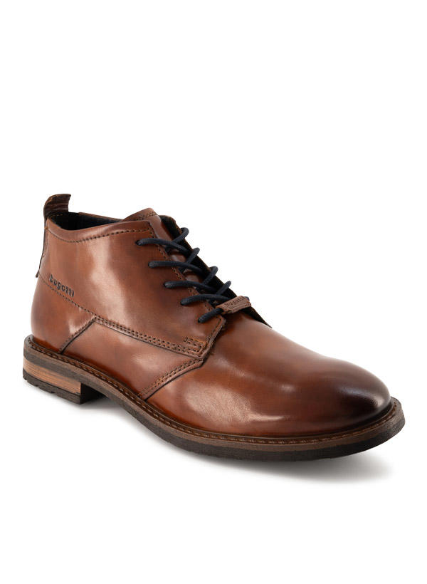 bugatti, Desert Boots, Leder warmgefüttert, cognac