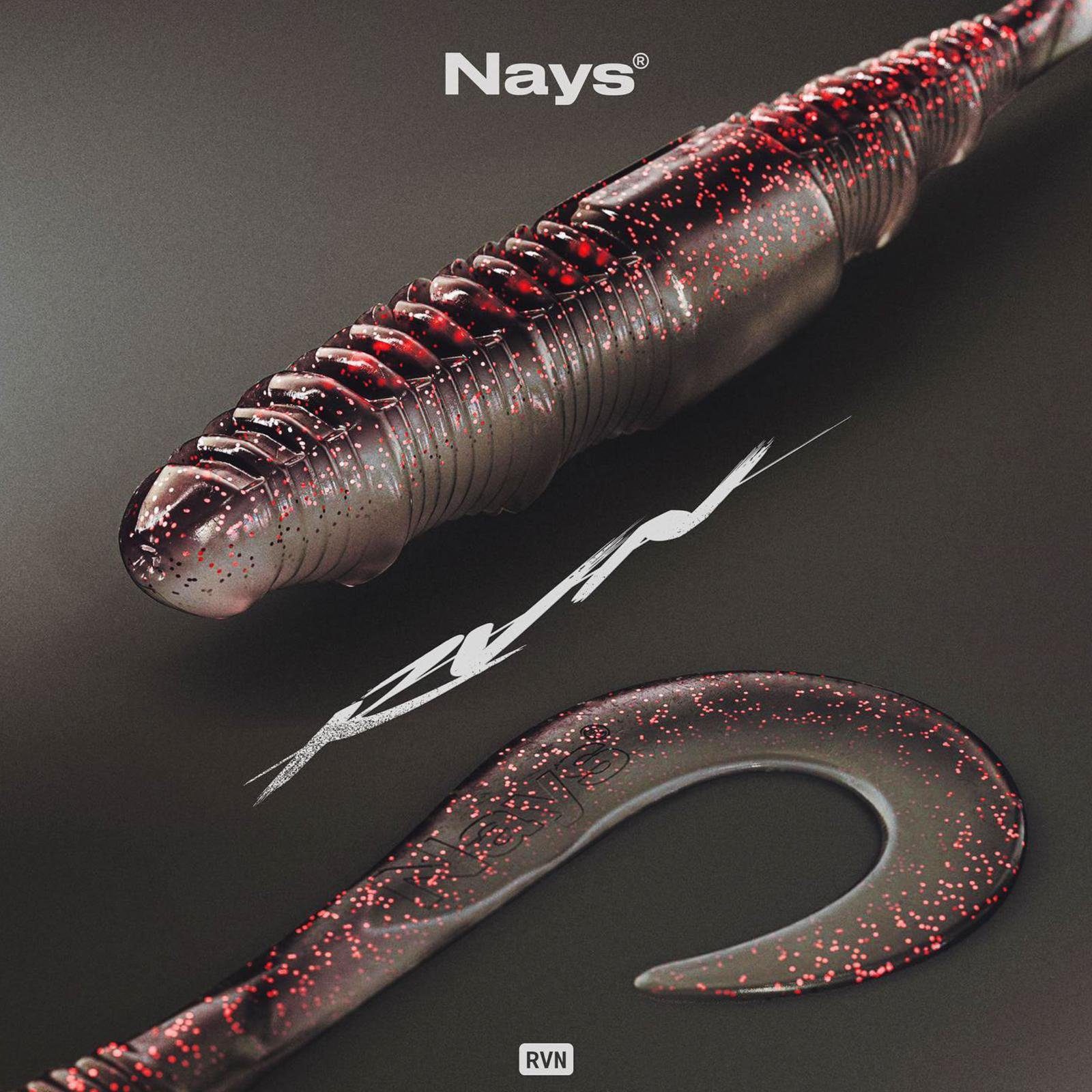 Nays Kunstköder, Nays RVN 12,7cm C-16 Gummiwurm Twister