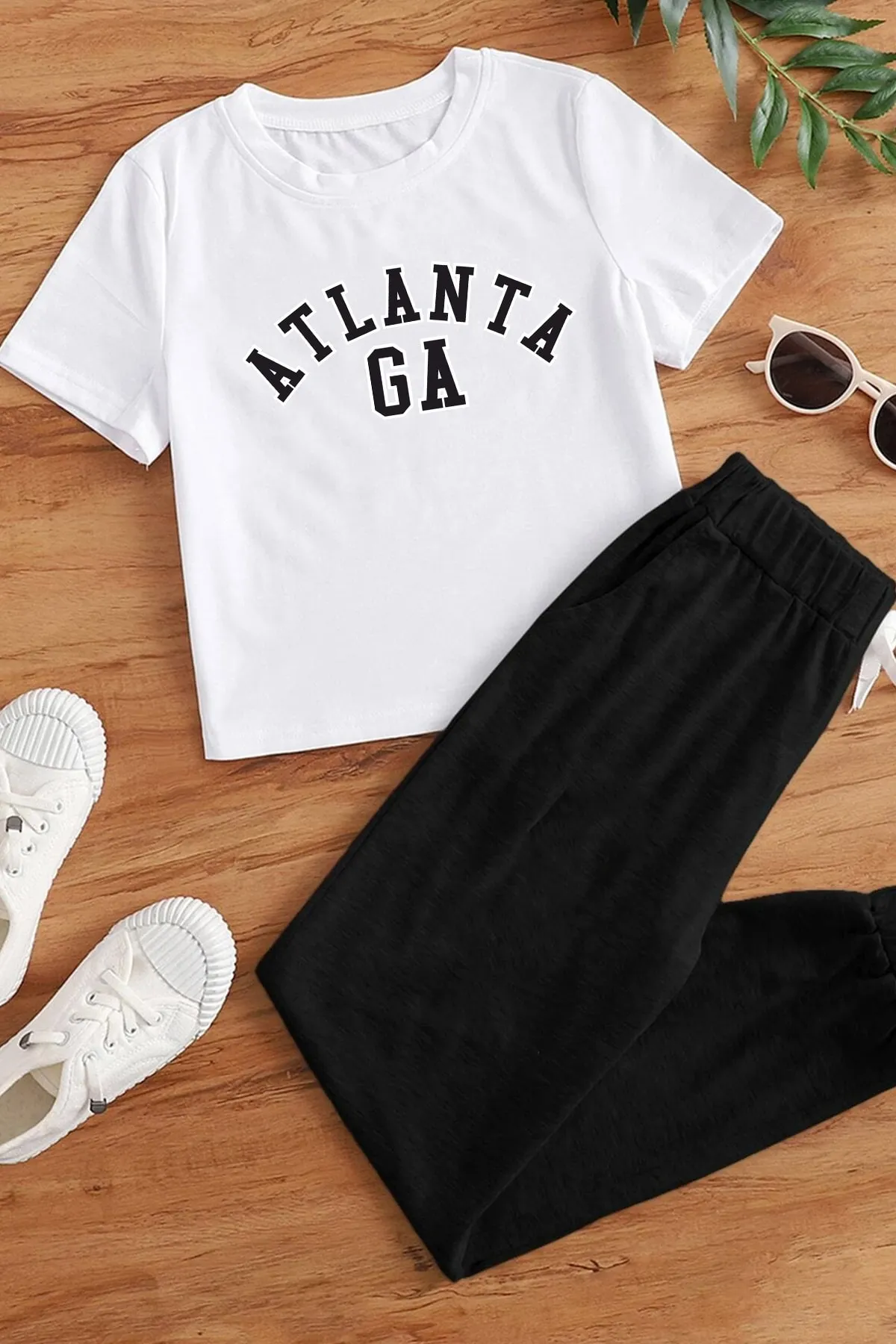 uyguntarz  Kids Atlanta Bottom – Top-Trainingsanzug-Set