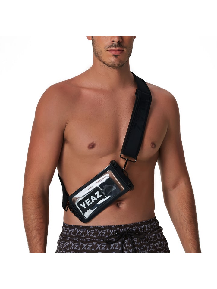 YEAZ OCEAN SHOT Neopren-Gurt mit Handytasche in schwarz günstig kaufen onesize