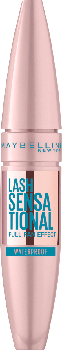Mascara Lash Sensational Voller-Wimpern-Fächer Waterproof Very Black, 9,5 ml