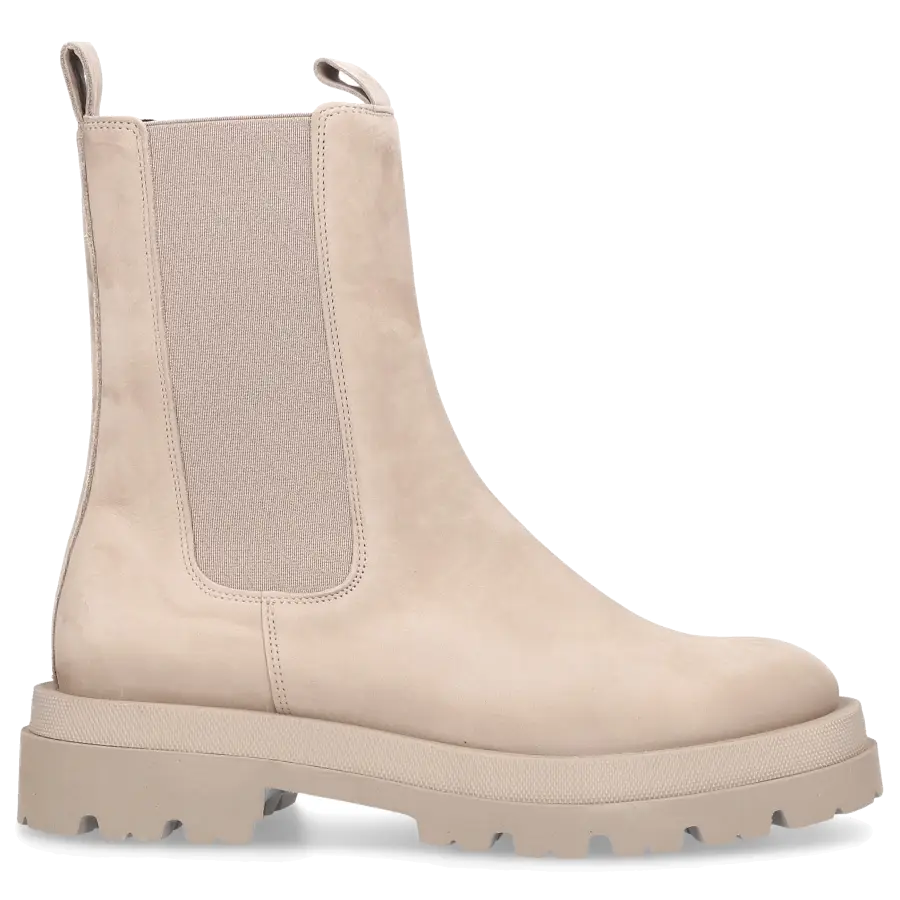 305 SOBE - Stiefeletten SHAKIRA Nubukleder - beige