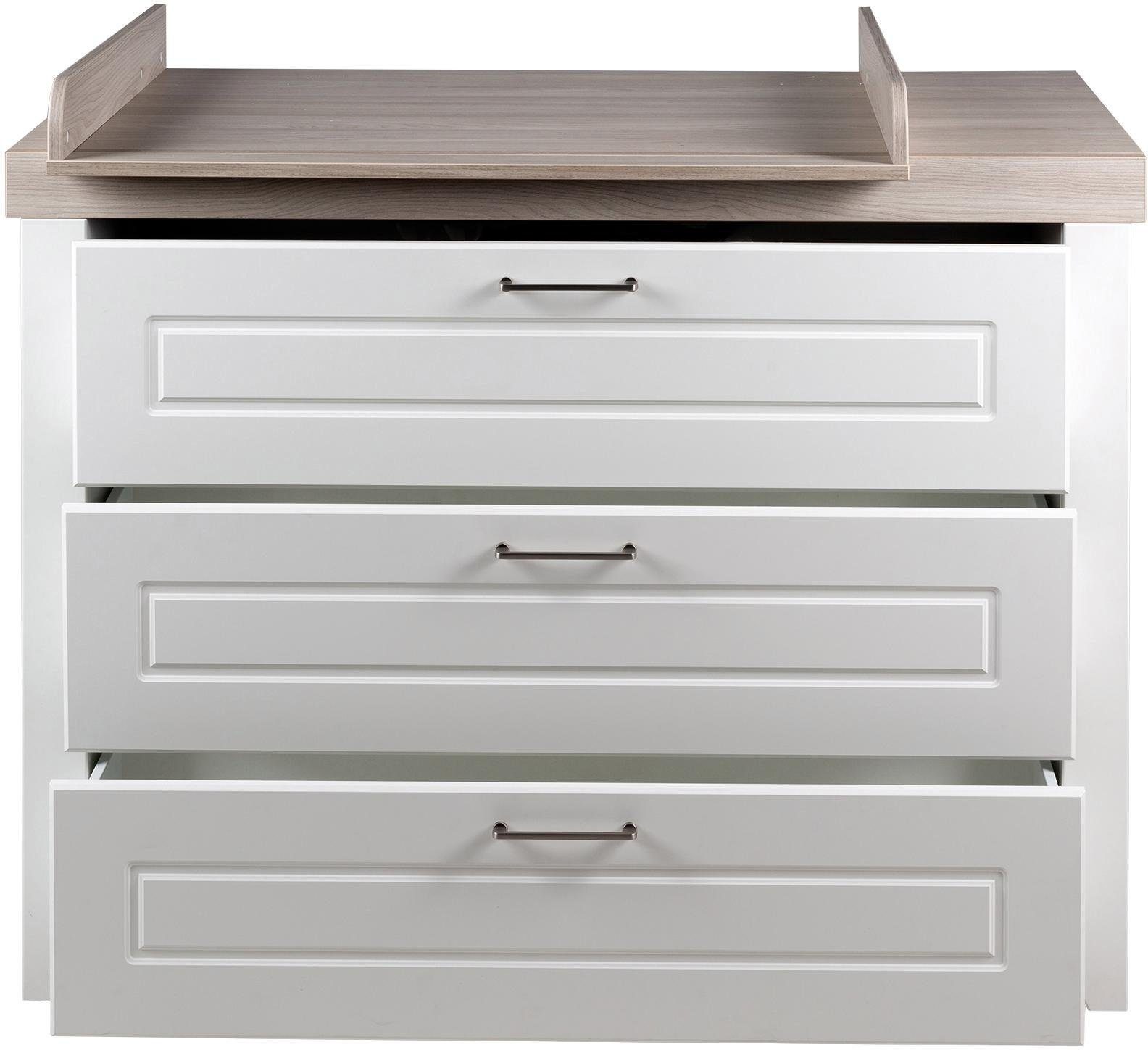 roba® Wickelkommode Felicia, breit mit Schubladen