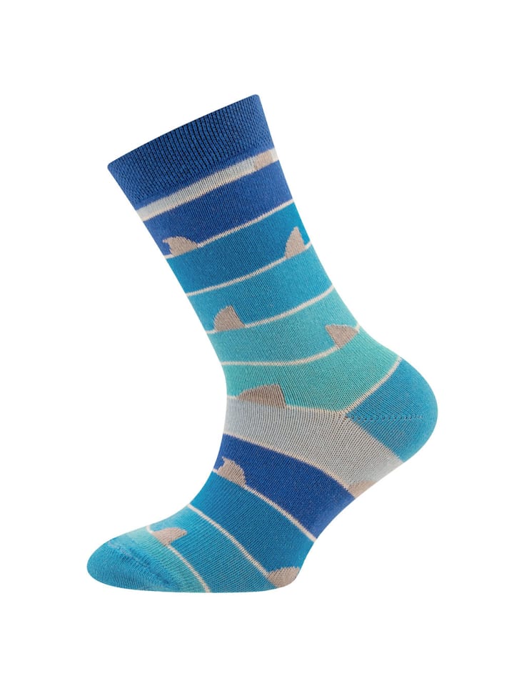 ewers 6er-Set Kniestrümpfe 6er Pack Hai/Ringel/Uni in blau-schwarz günstig kaufen