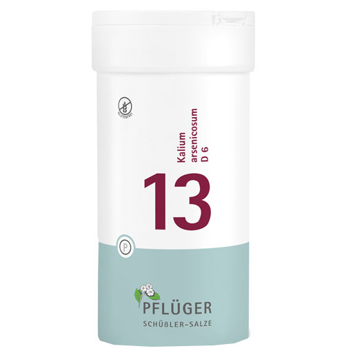BIOCHEMIE Pflüger 13 Kalium arsenicosum D 6 Tabl.  400 St  Tabletten