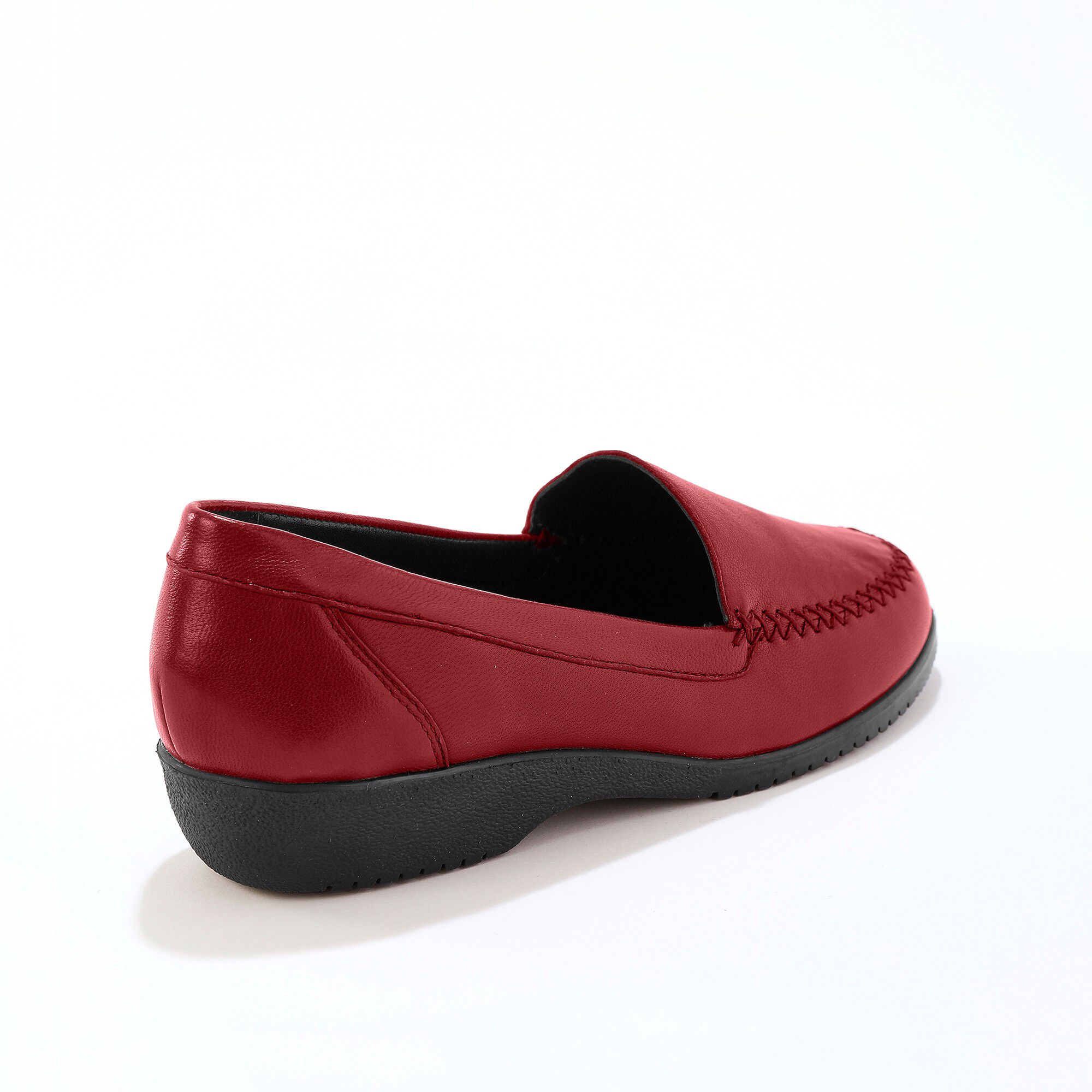 Mocassins largeur confort en cuir souple