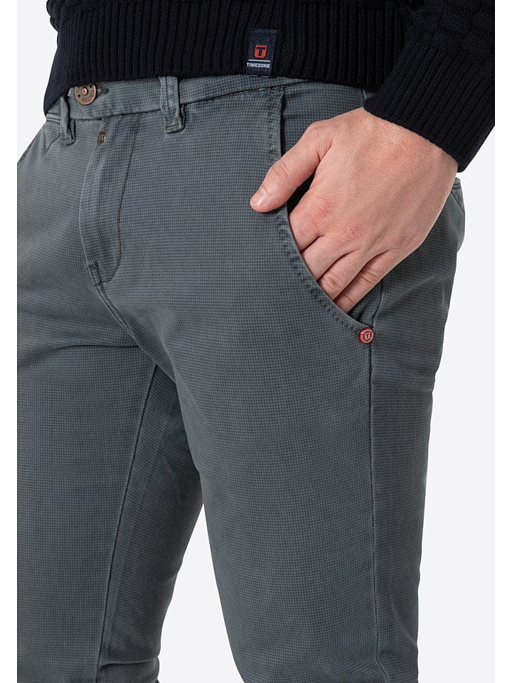 Timezone Chino ''Janno'' - Slim fit - in Grau günstig kaufen