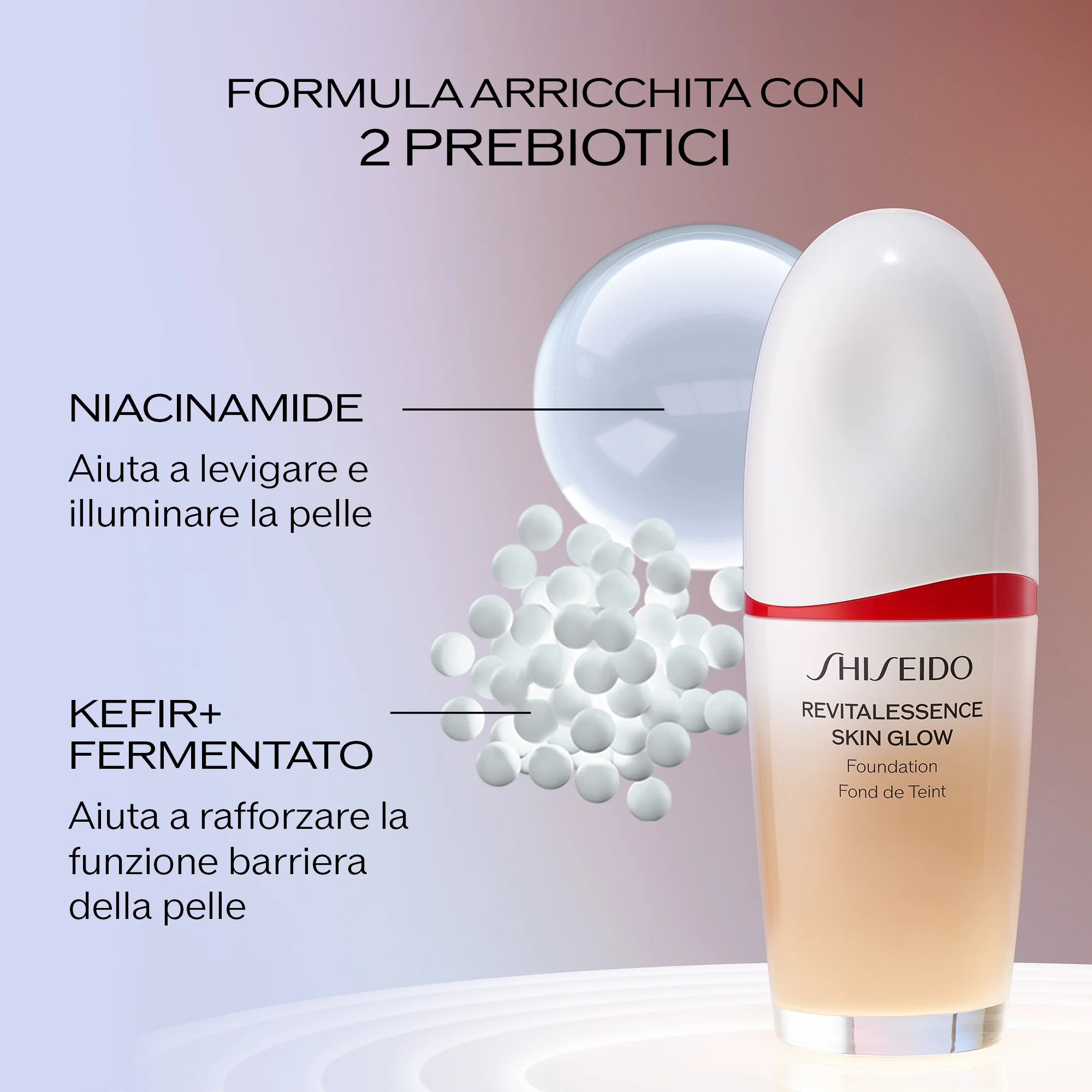 Fond de teint liquide Revitalessence Skin Glow