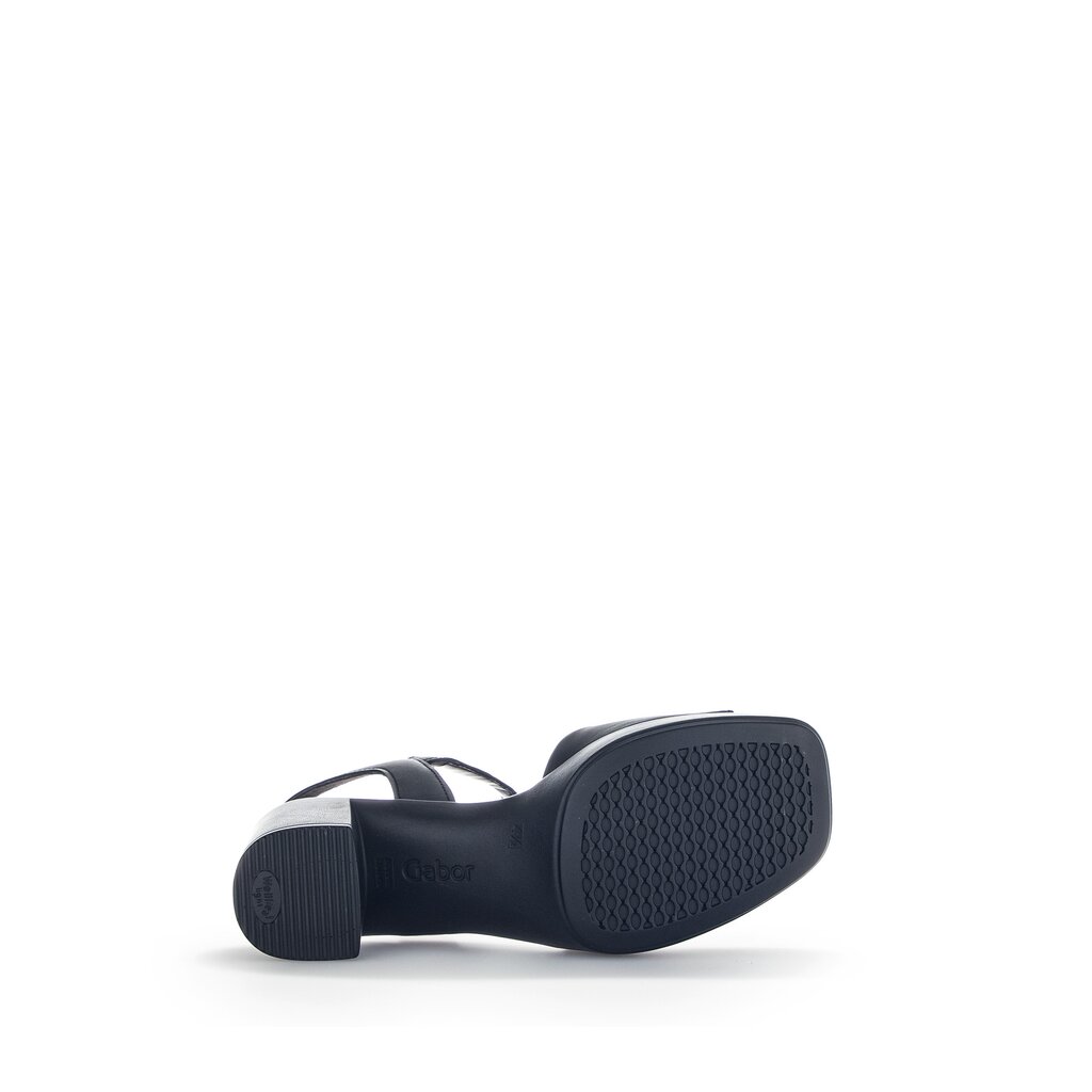 Gabor fashion Plateau Sandale schwarz