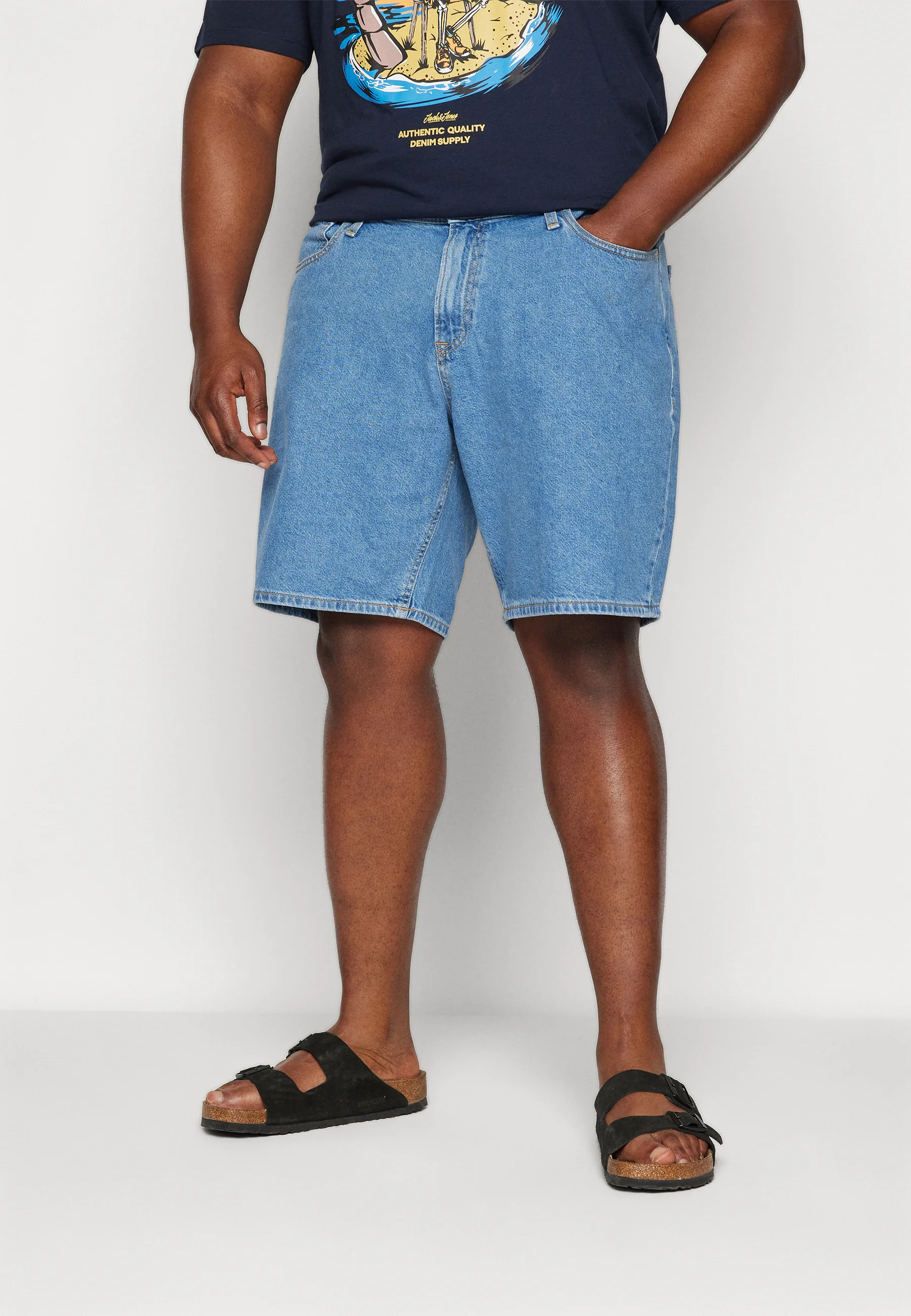 Jack & Jones JJITONY JJORIGINAL - Pantalones cortos vaqueros