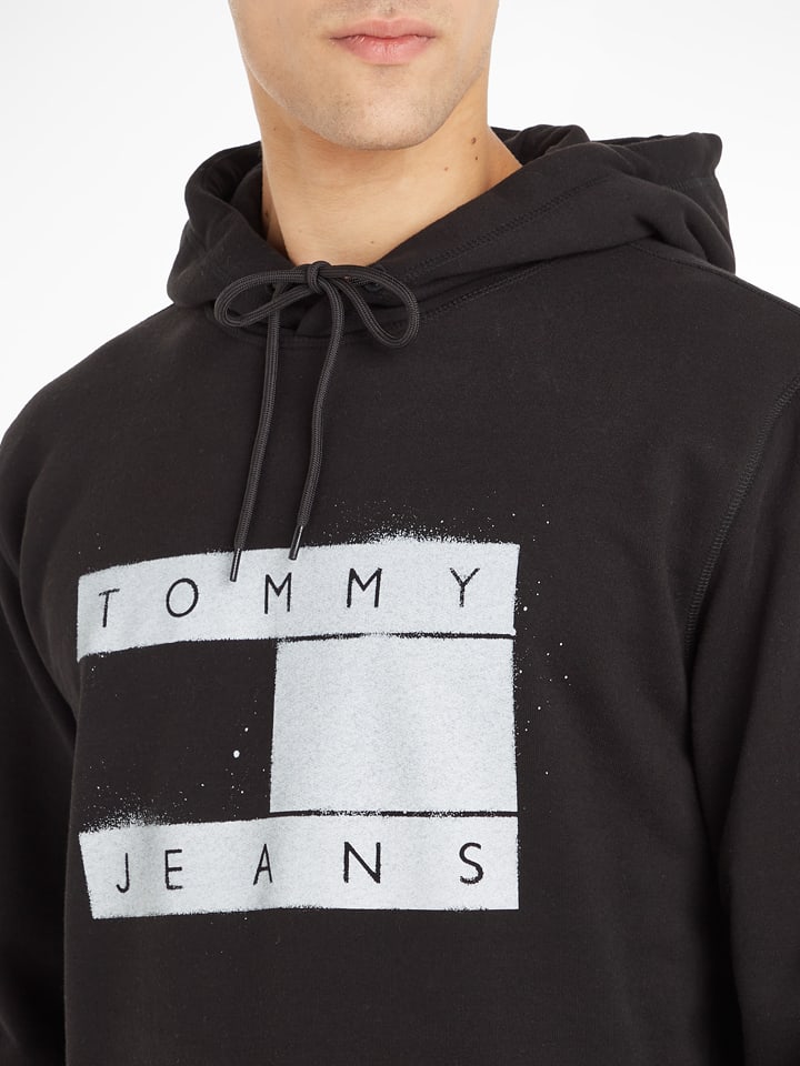 Tommy Hilfiger Hoodie in Schwarz günstig kaufen