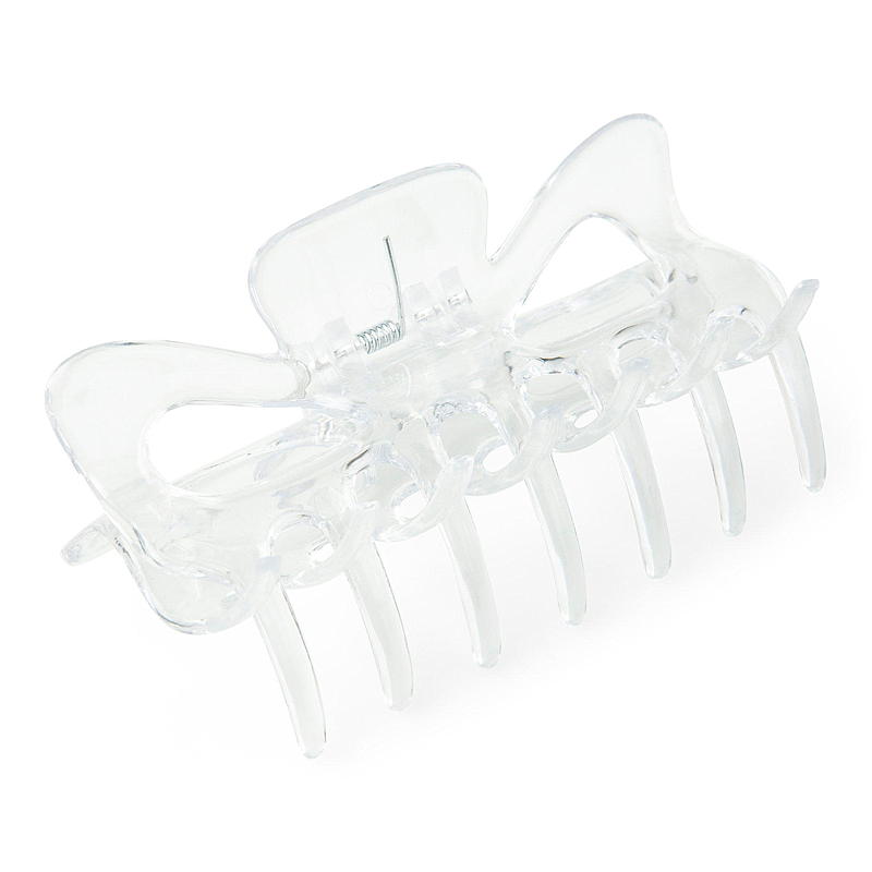 Essentii Hårklemme 9 cm transparent
